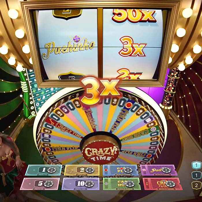 crazy time win