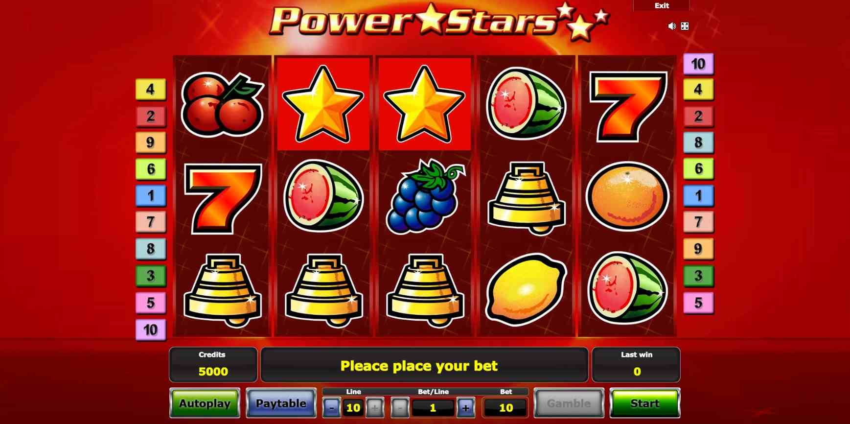 power stars slot