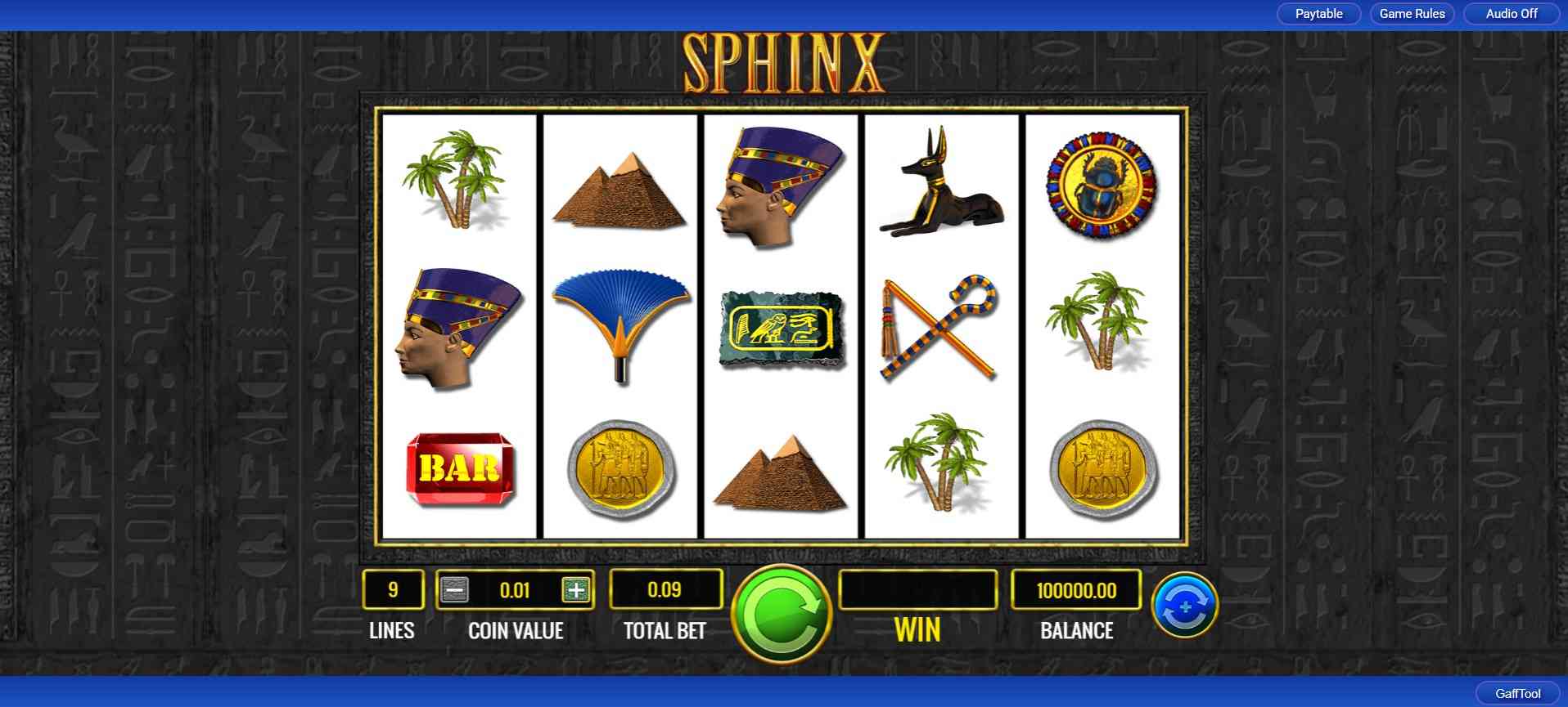 sphinx slot